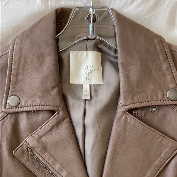 Joie lamb leather Seabrooke Moto Jacket - Picture 11 of 13